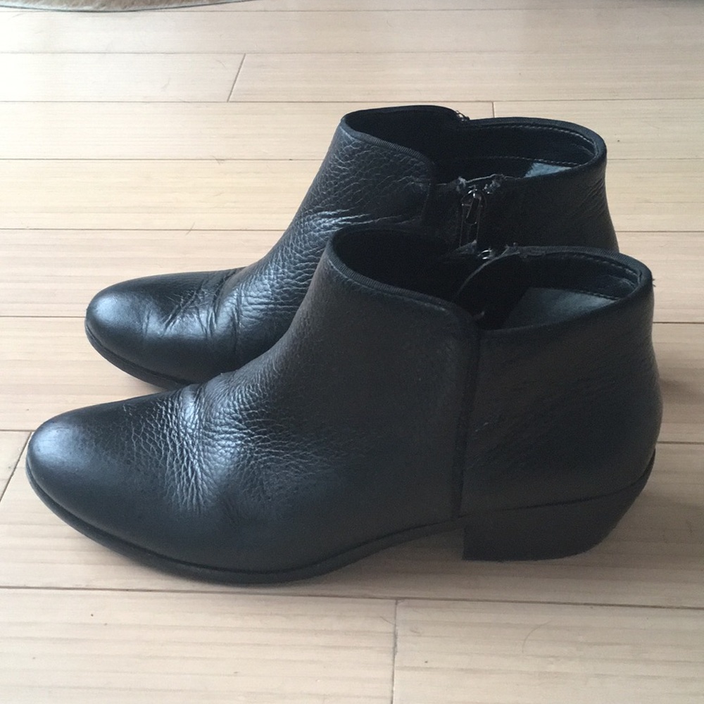 Sam Edelman Petty Boot in black leather